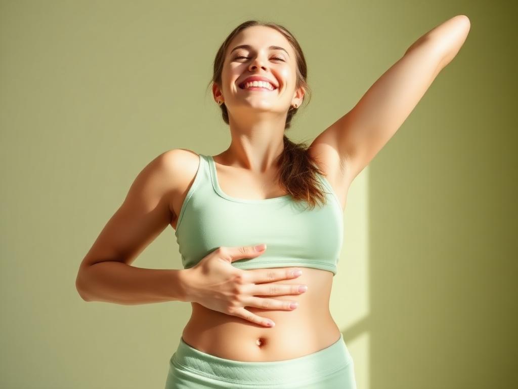 Happy customer with healthy gut after using Belly Balance Australia